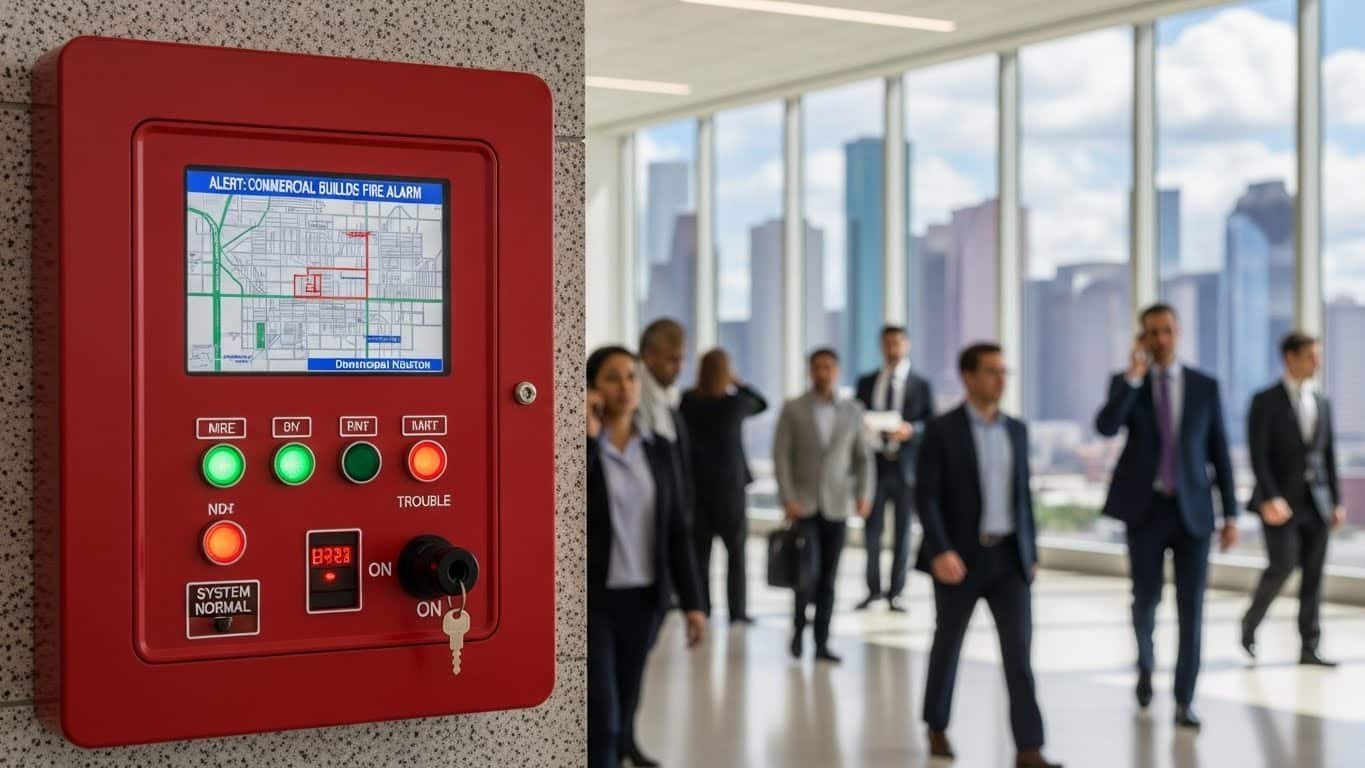 Commercial Fire Alarm Monitoring