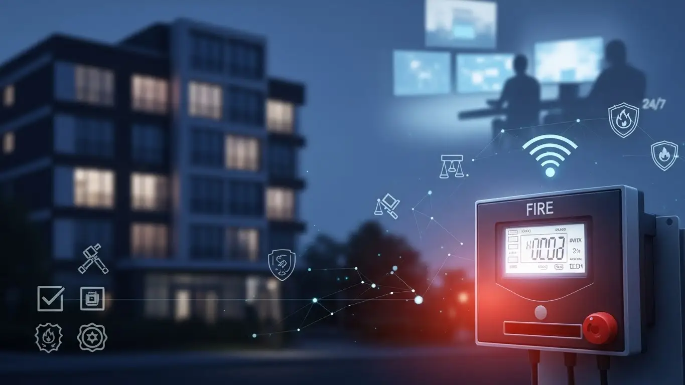 when is fire alarm monitoring required