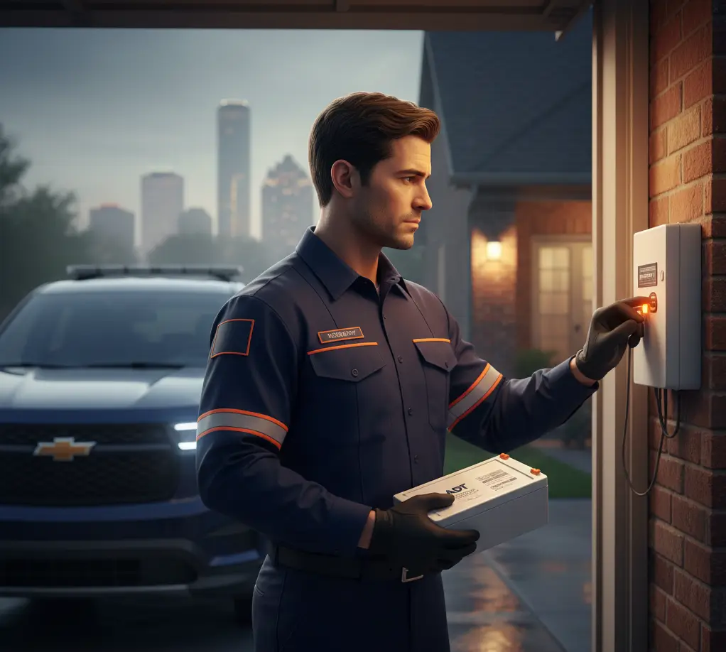 ADT Security System Battery Replacement Houston