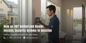 How an ADT Authorized Dealer Installs and Maintains Security Systems in Houston