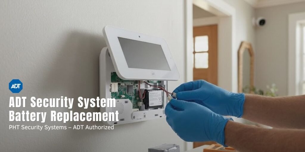 ADT Security System Battery Replacement