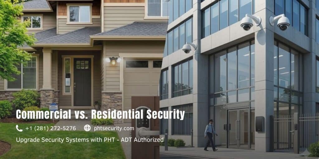 Commercial vs. Residential Security