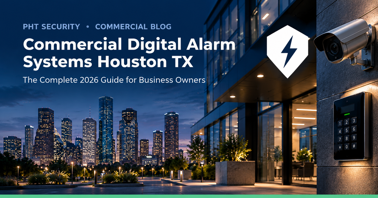 commercial digital alarm systems houston tx