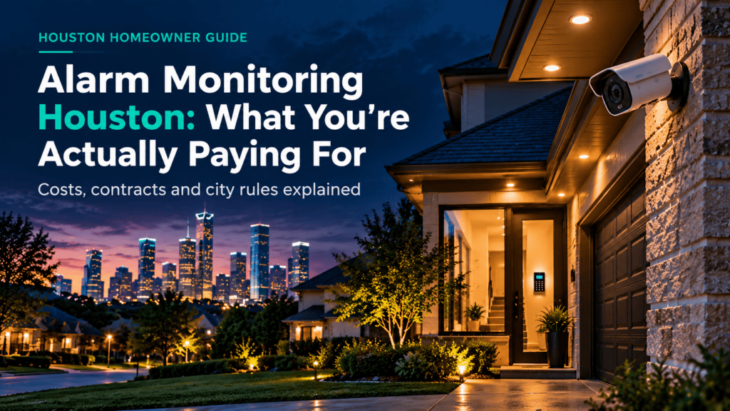 Alarm Monitoring Houston