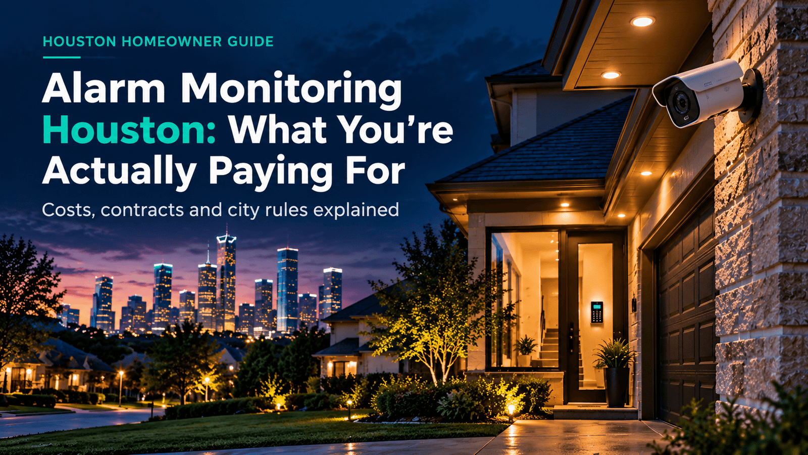 Alarm Monitoring Houston