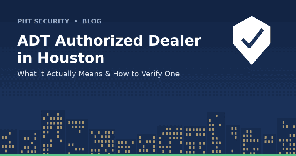 ADT Authorized dealer houston