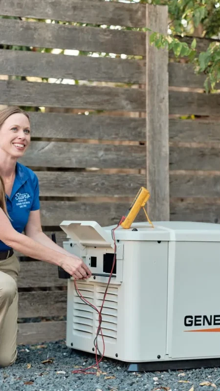 Houston generator installation