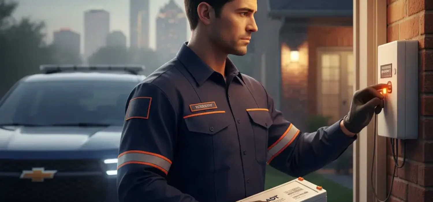 ADT Security System Battery Replacement Houston