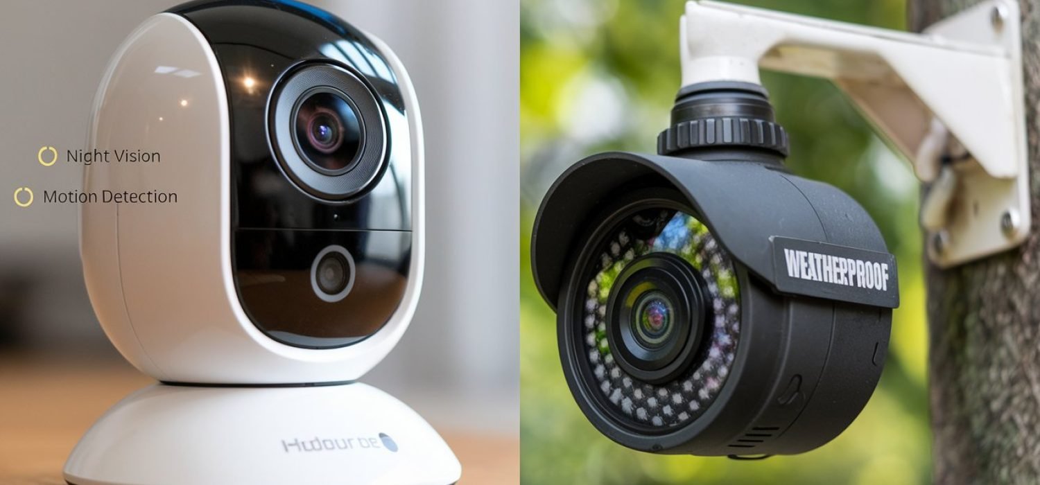 indoor and outdoor security camera
